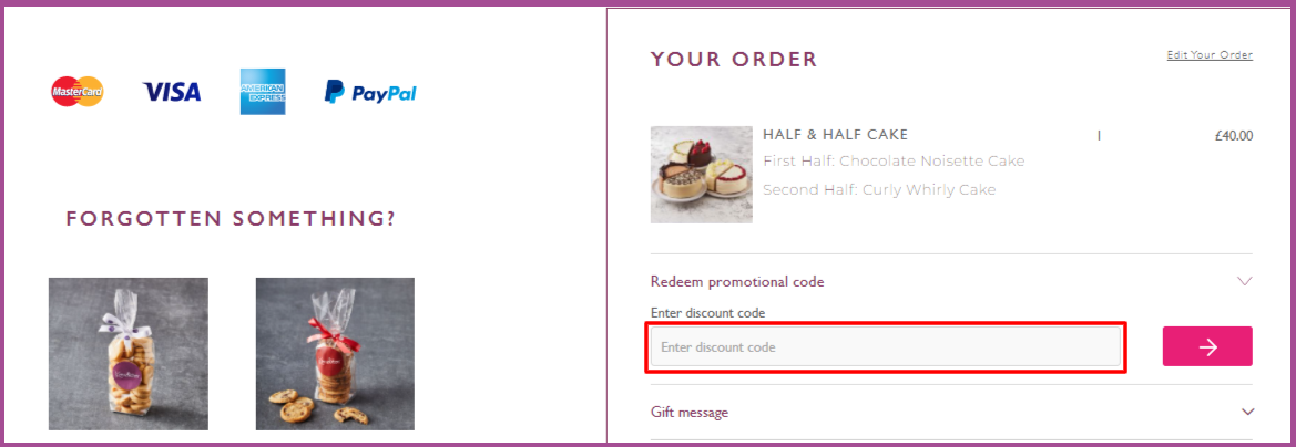 Discount Code