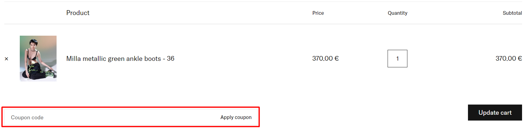 How do I use my Justine Clenquet coupon code?