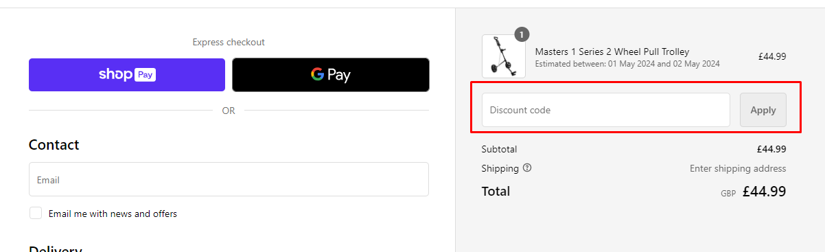 How do I use my OnlyBirdies discount code?