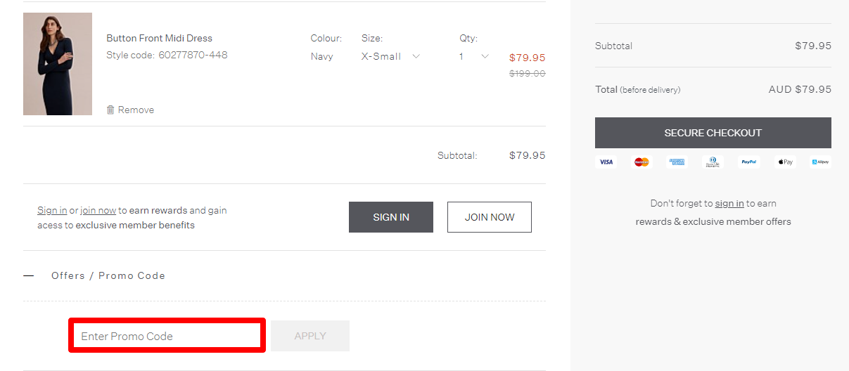 Country Road & Trenery Outlet Coupon and Promo Codes July 2024