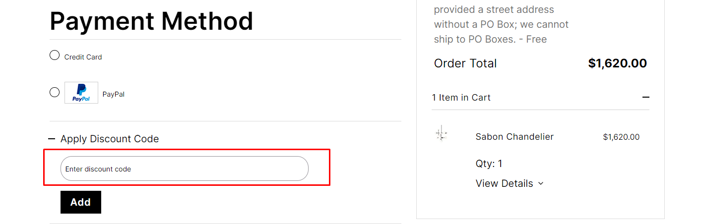 How do I use my Sonneman discount code?