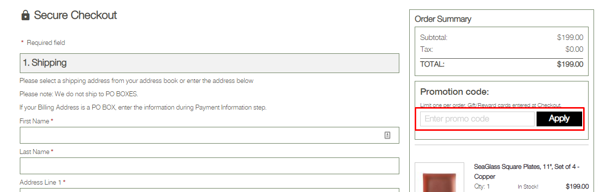 How do I use my VivaTerra coupon code?