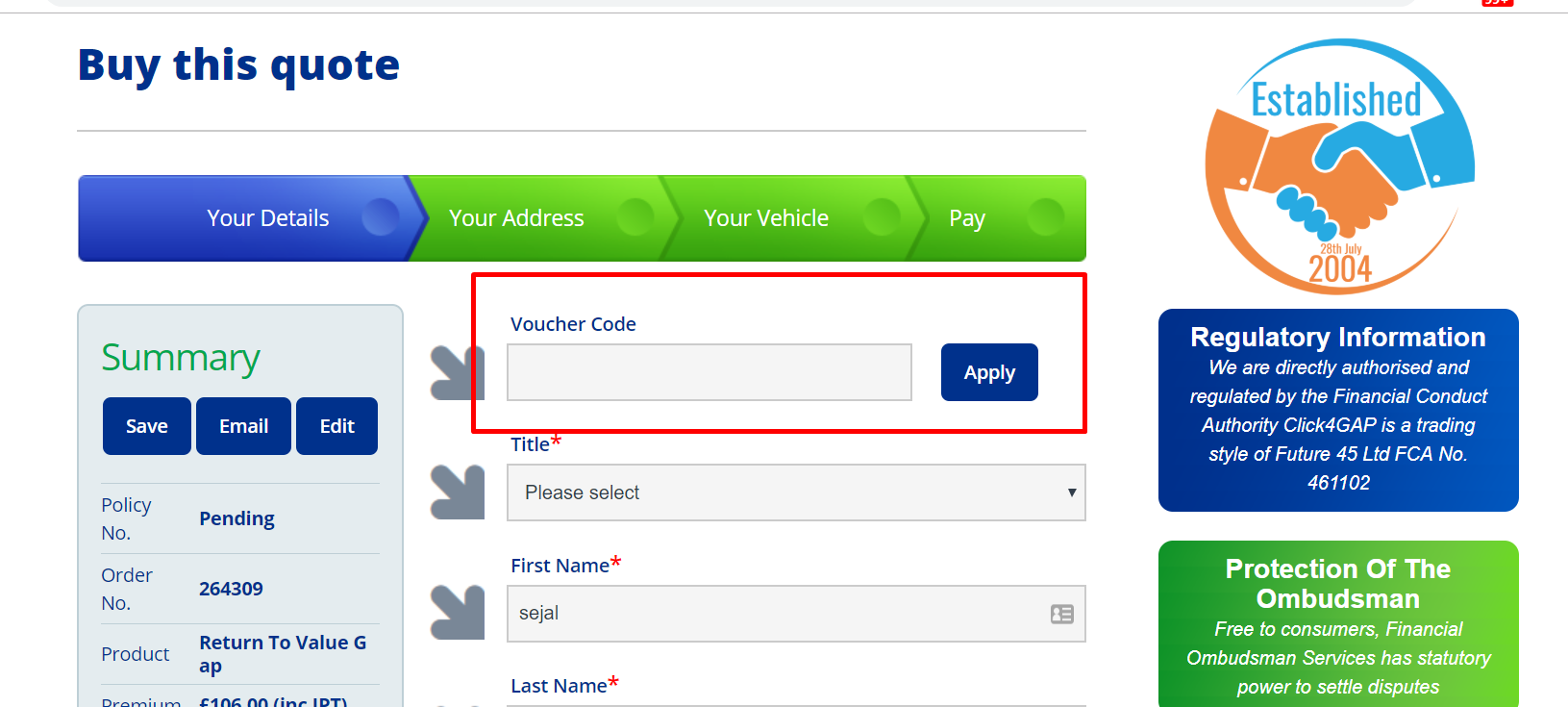 Verified £30 Click4gap Discount Code July 2021