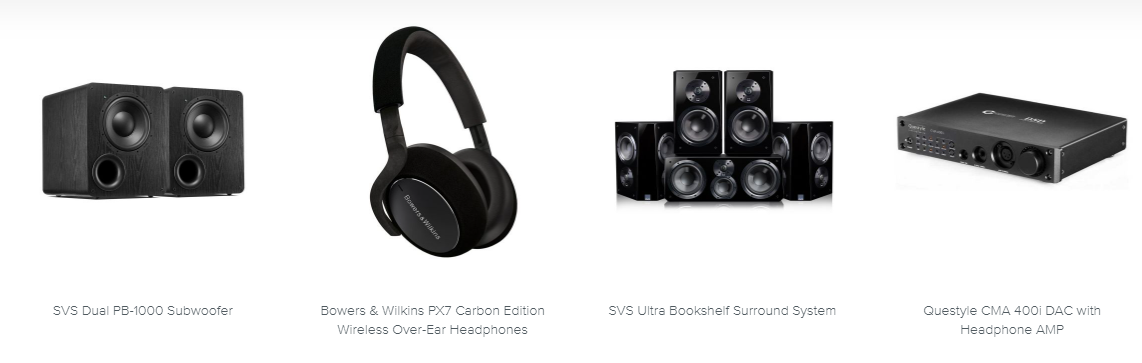 About Audio Advice Homepage