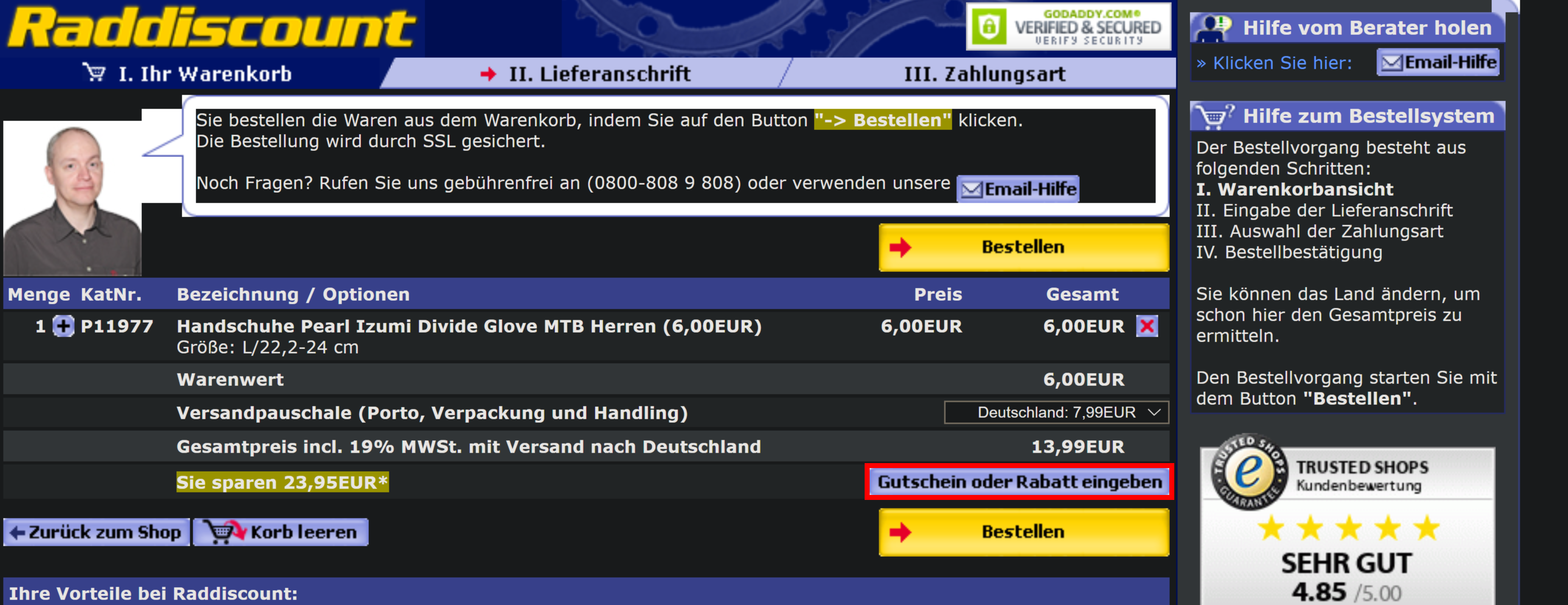 RaddiscountCheckoutDE