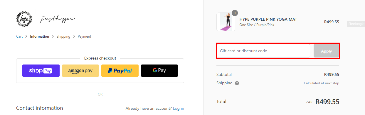 JustHype Discount Code
