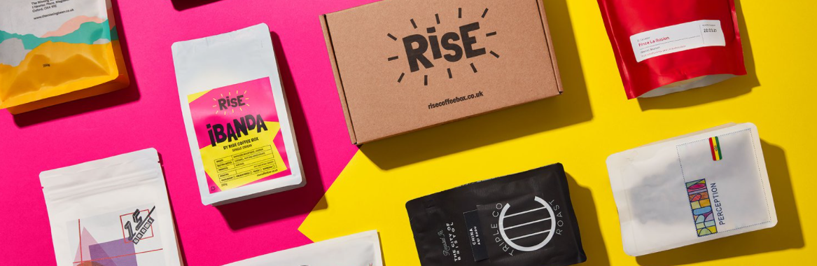 About Rise Coffee Box Homepage