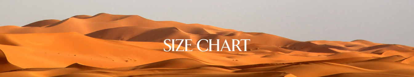 Banana Republic online size chart for men and women of different sizes