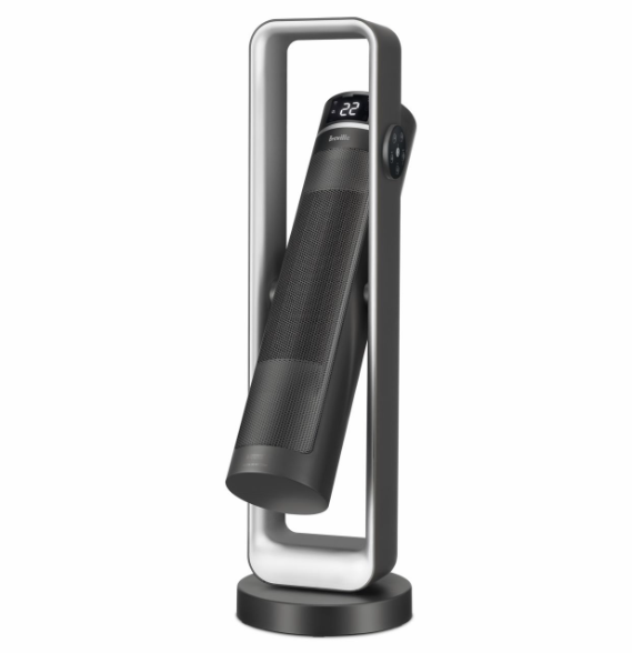 Best room heaters: Breville Smart Tilt Control™ Max Ceramic Heater in grey