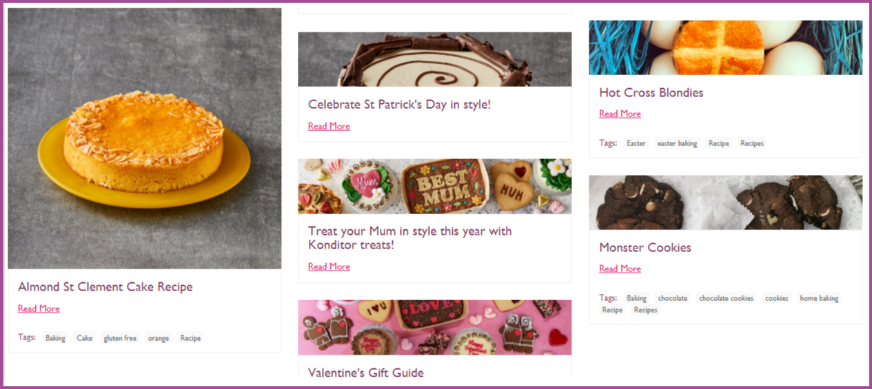 Blog & Recipes