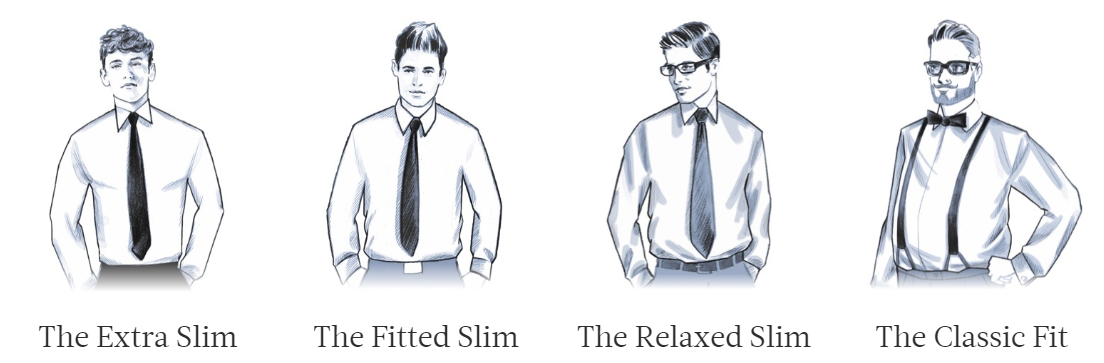 Men's Shirt Fit Guide