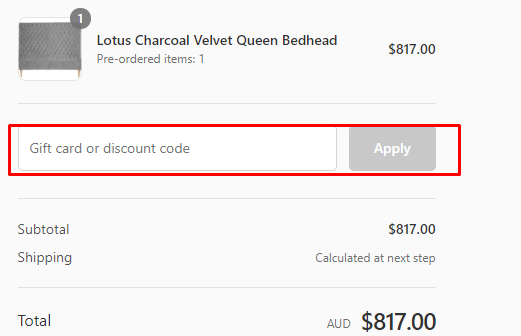 How do I use my Interior Secrets discount code?