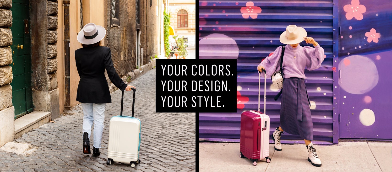 About ROAM Luggage Homepage