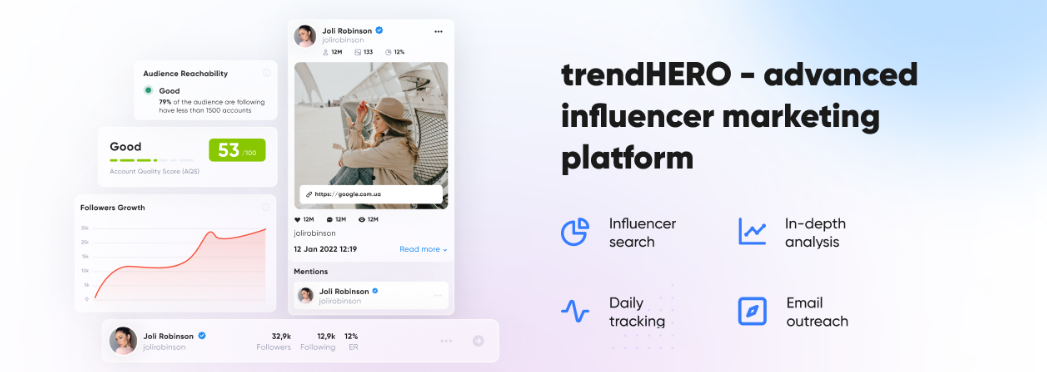About trendHERO Homepage