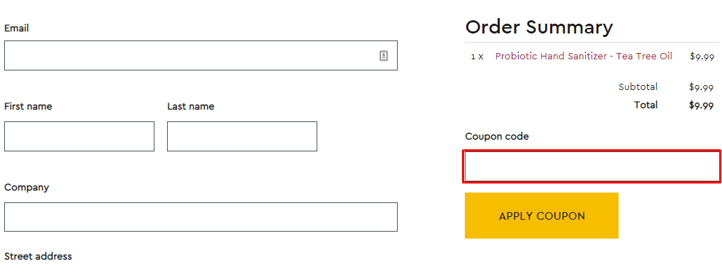 How do I use my Desert Essence discount code?