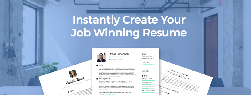 About Resume.io Homepage