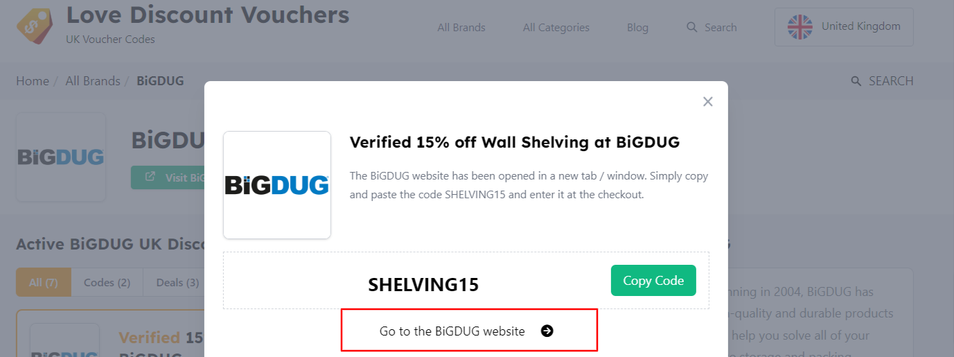 Exclusive 15 Off BiGDUG Discount Codes BiGDUG Promo Code
