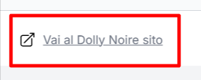 collegamento diretto al sito Dolly Noire dove poter inserire il codice sconto Dolly Noire