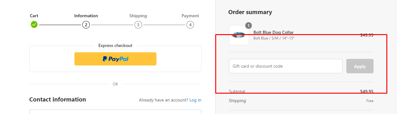 How do I use my Whistle discount code?