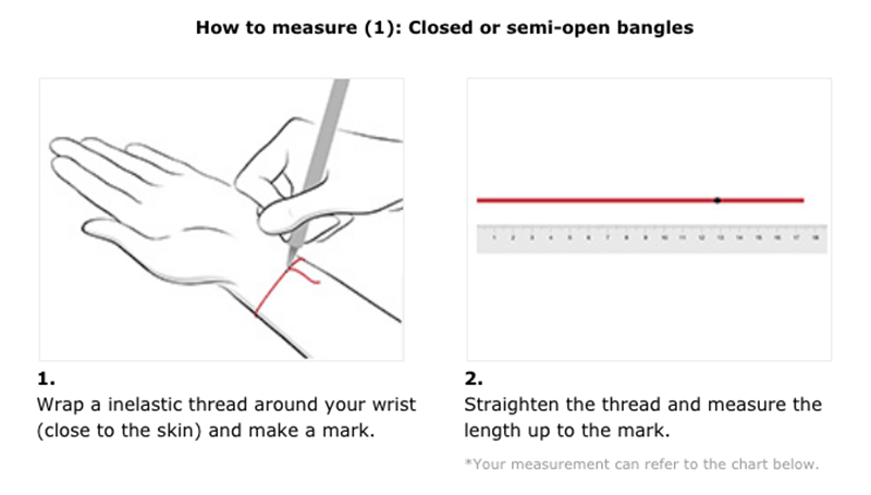 Chow Sang Sang Bracelet Size Guide 2