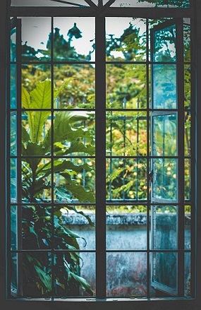 image showing an example of an open window.