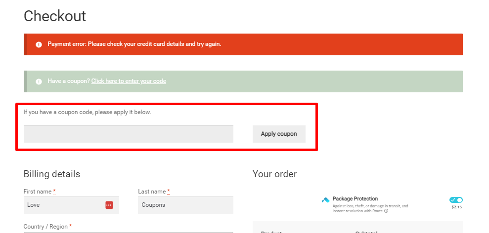 How do I use my Olofly coupon code?