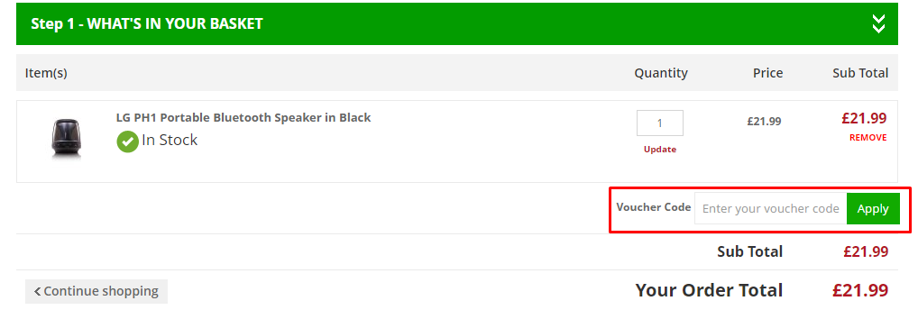 How do I use my Musical Images Voucher code?