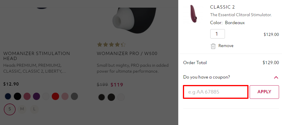 Coupon Code