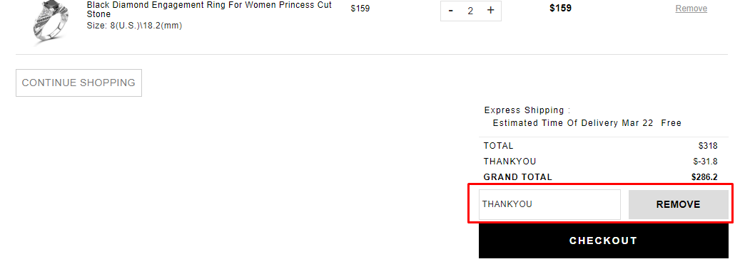 How do I use my Vancaro coupon code?