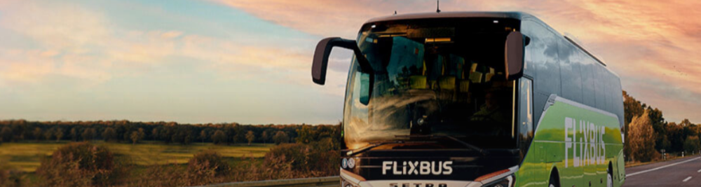 FlixBus coach travel across the UK and Europe