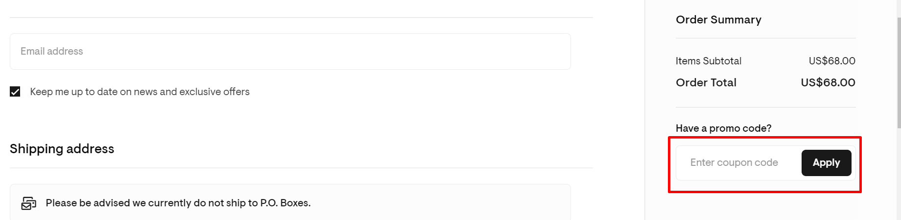 How do I use my Thorne promo code?