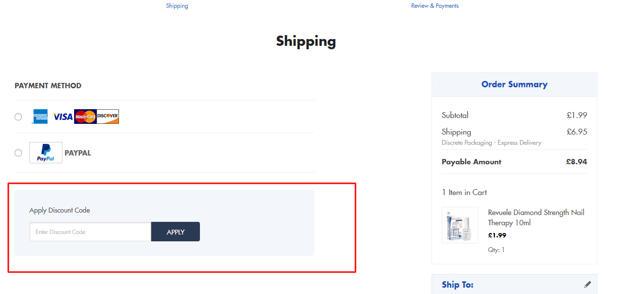 How do I use my Chemist.co.uk discount code?