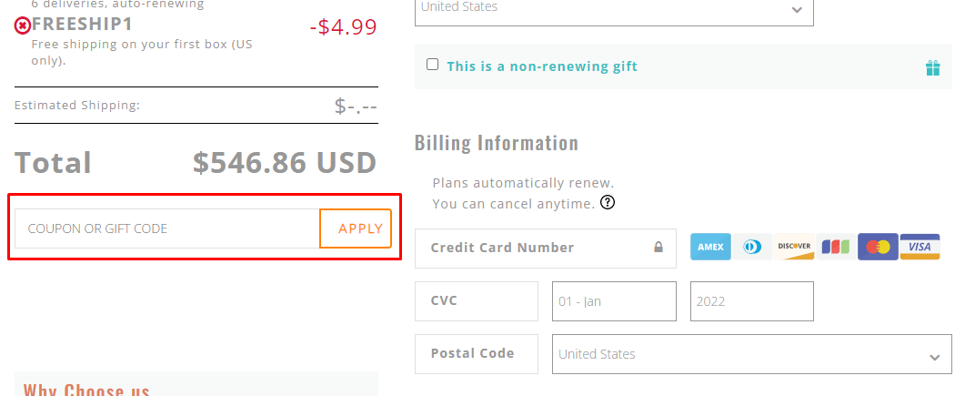 How do I use my Grill Masters Club coupon code?