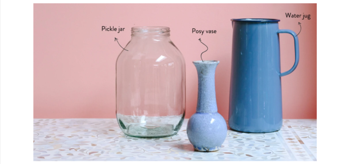 Choose the perfect vase