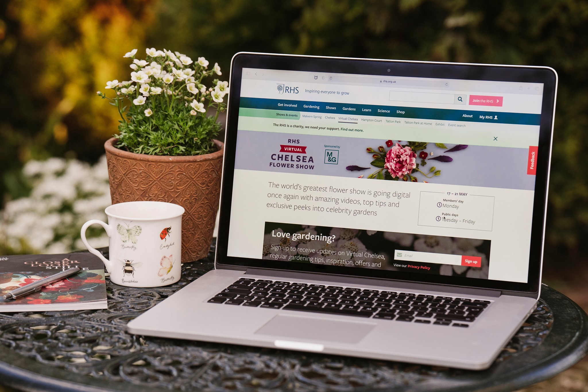 About RHS Homepage
