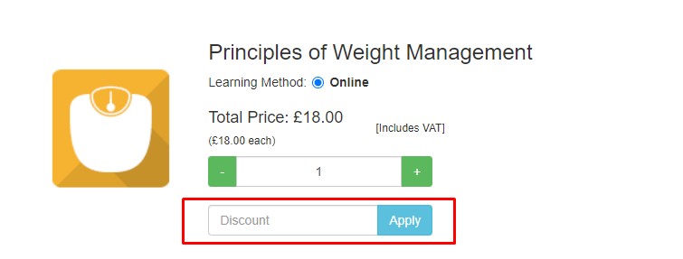 How do I use my The Skills Network discount code?