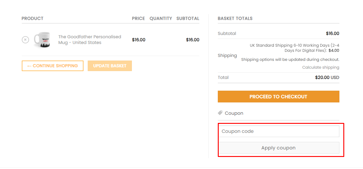 How do I use my Love 2 Be Personal coupon code?