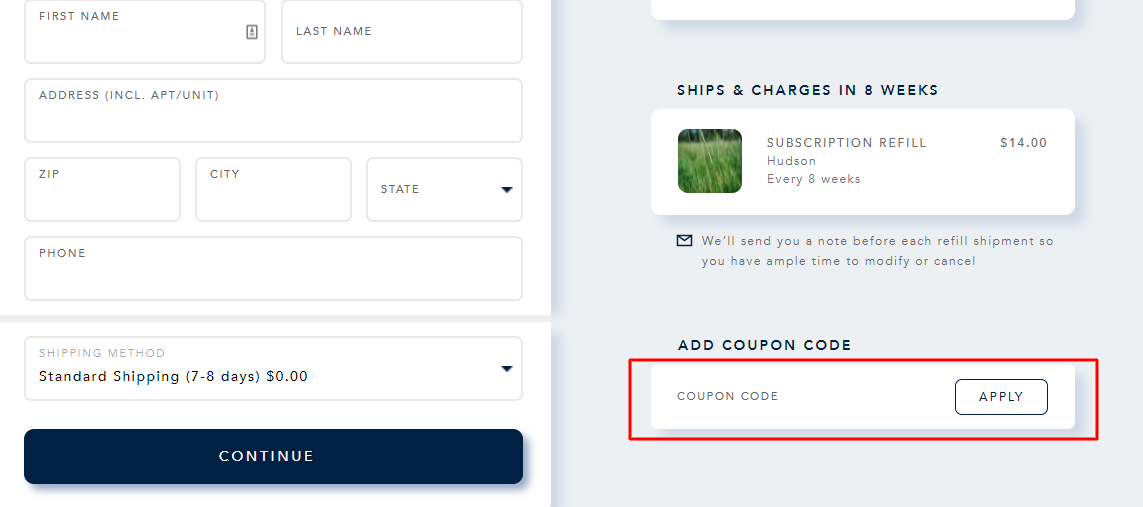 How do I use my HELMM discount code?