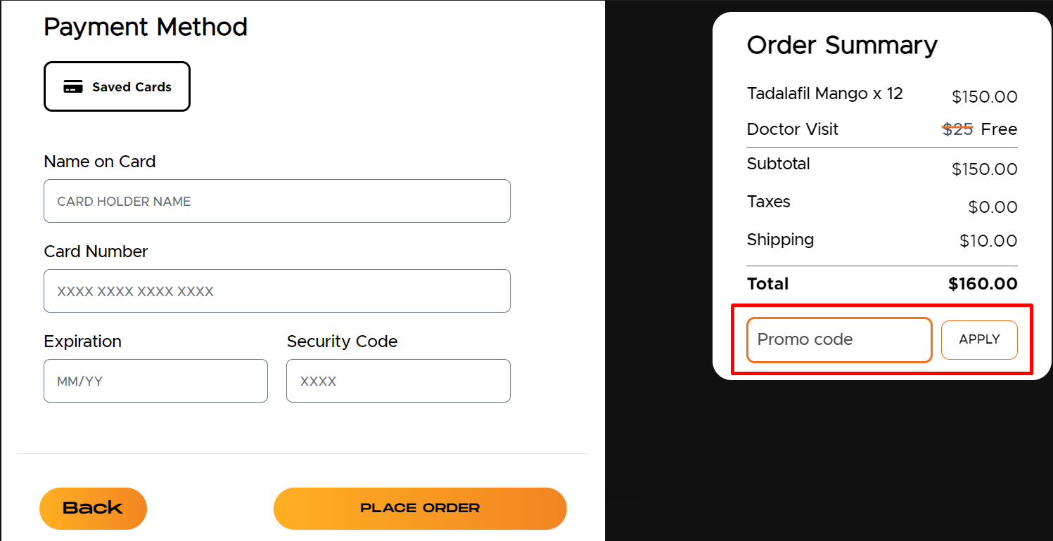 How do I use my MangoRx promo code?
