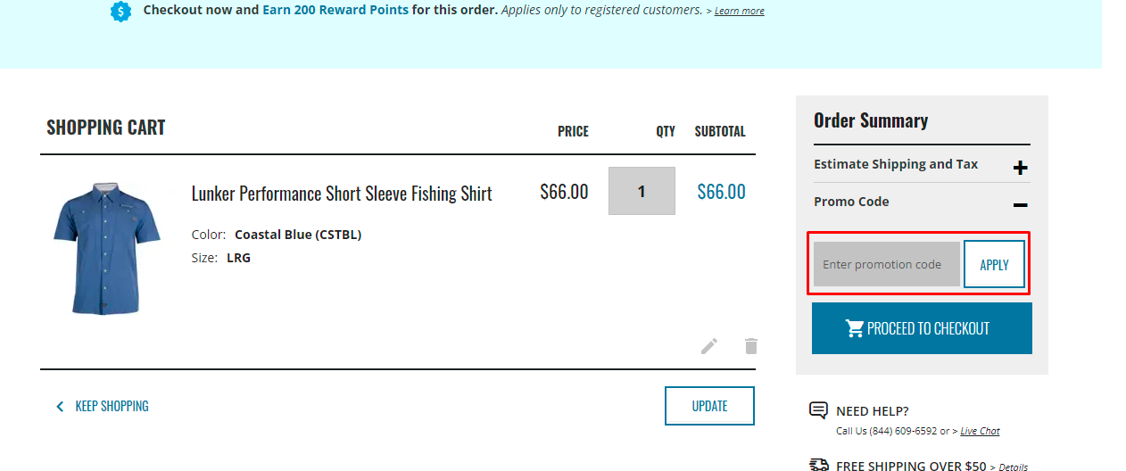 How do I use my Saltlife promotion code?