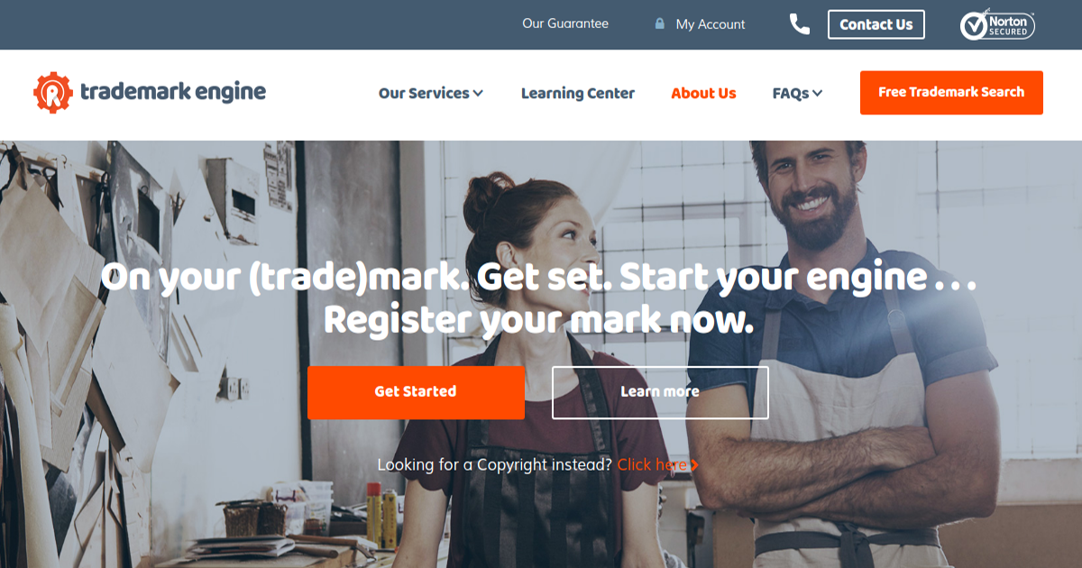 About Trademark Engine Homepage
