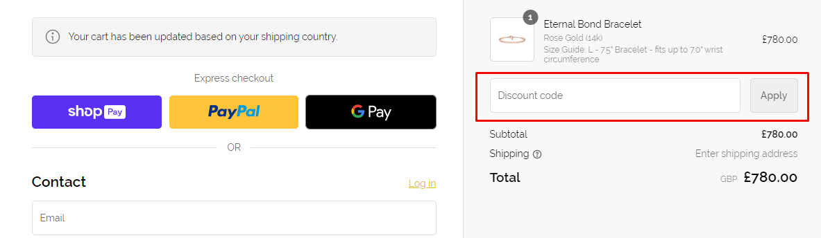 How do I use my Tire Streets discount code?