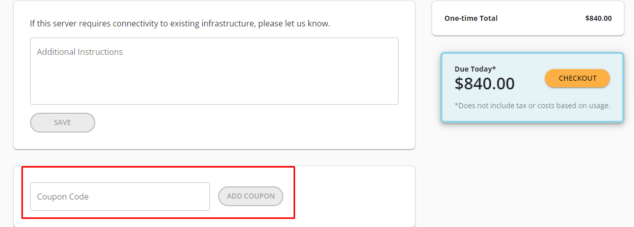How do I use my Liquid Web Coupon code?