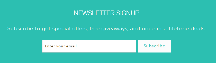The Acotis Diamonds newsletter sign up page.