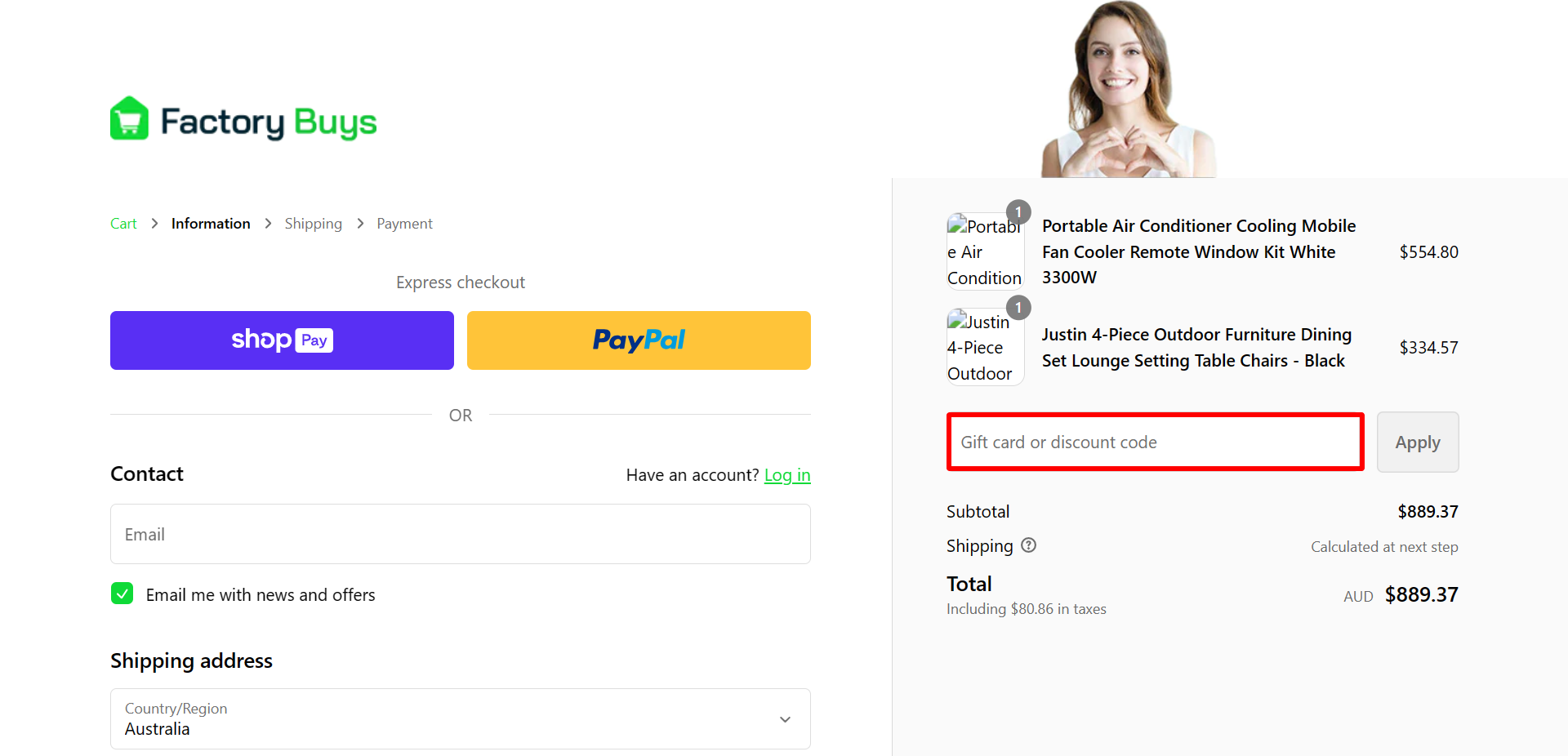 Factory Buys active coupon codes for May 2024