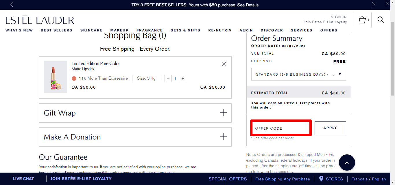 40 Off Estee Lauder Promo & Coupon Codes August 2024