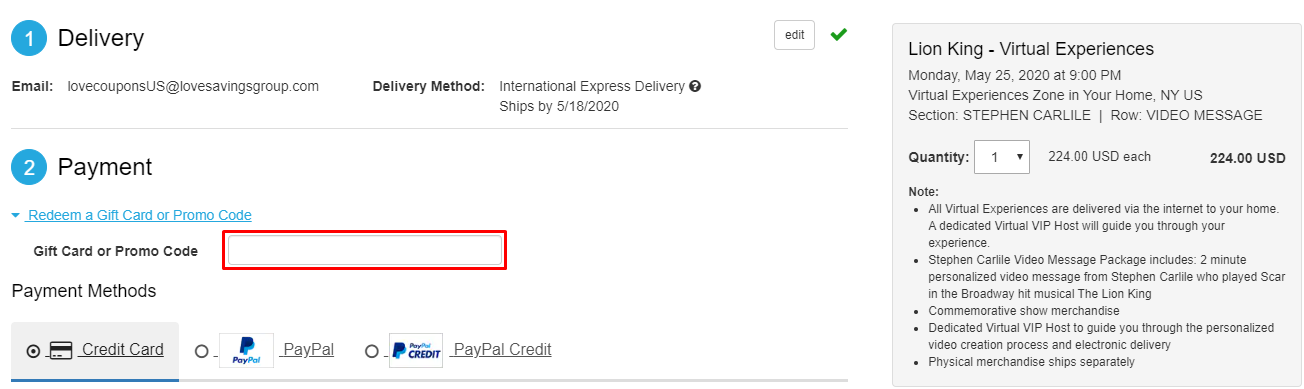 How do I use my SuperStarTickets coupon code?