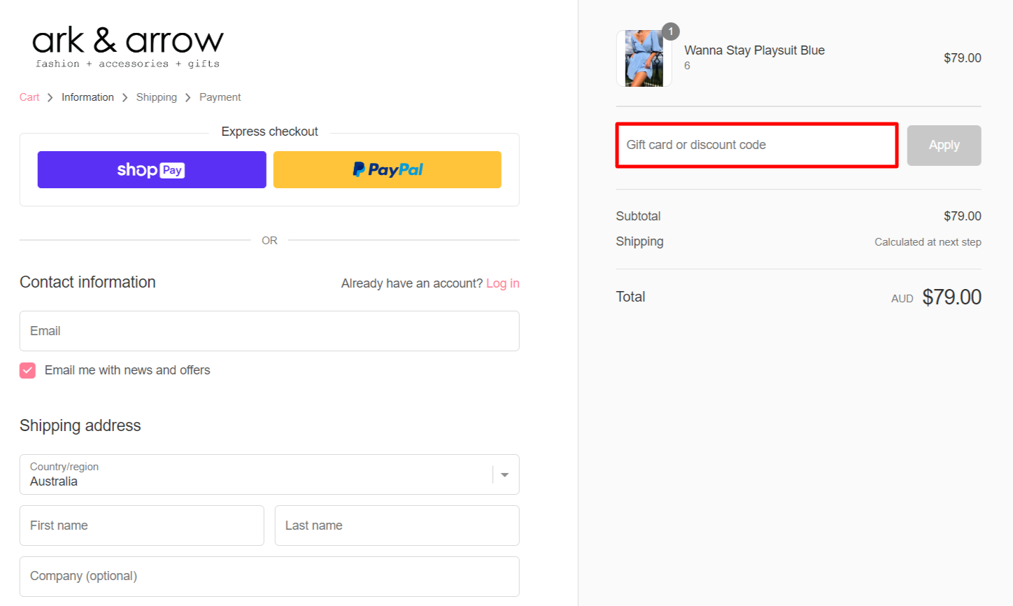 Ark and Arrow active coupon codes for April 2024