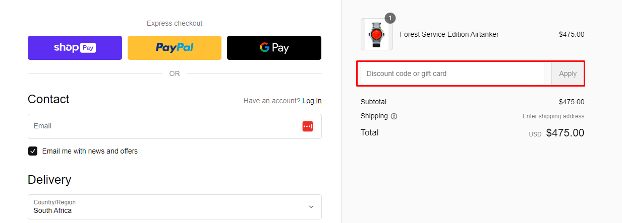 How do I use my VERO Watch coupon code?
