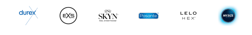 Selection of condom brands and sexual wellness products available at Condoms.uk